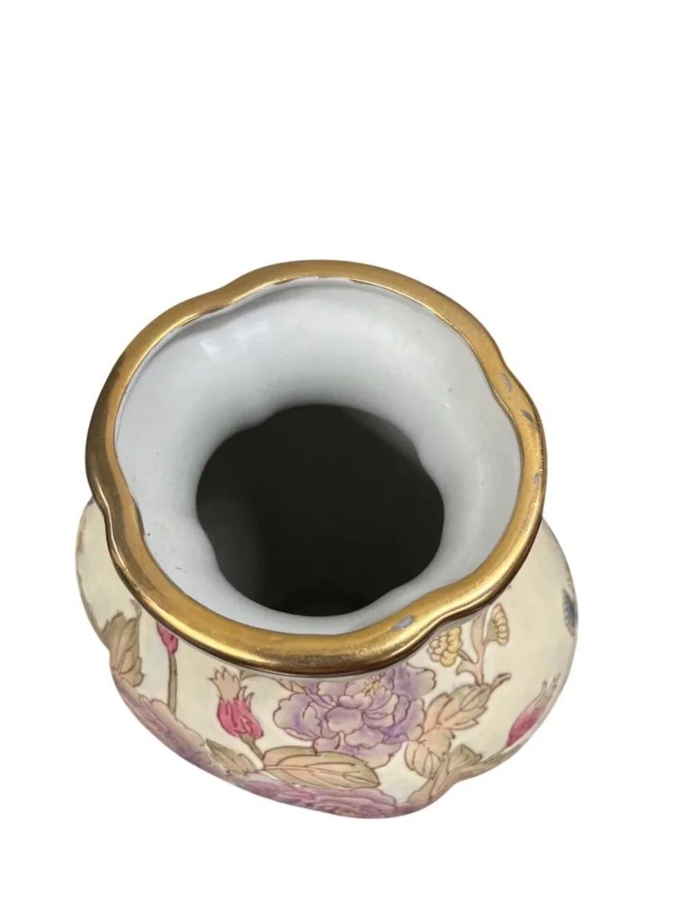 Andrea by Sedak Victoria moss rose vintage ceramic 12.5